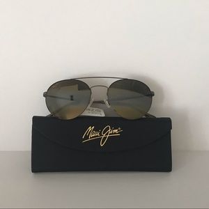 Maui Jim PELE'S HAIR Polarized Aviator Sunglasses